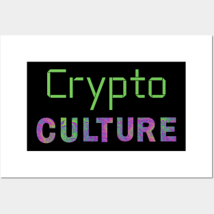 Cryptocurrency Culture Posters and Art
